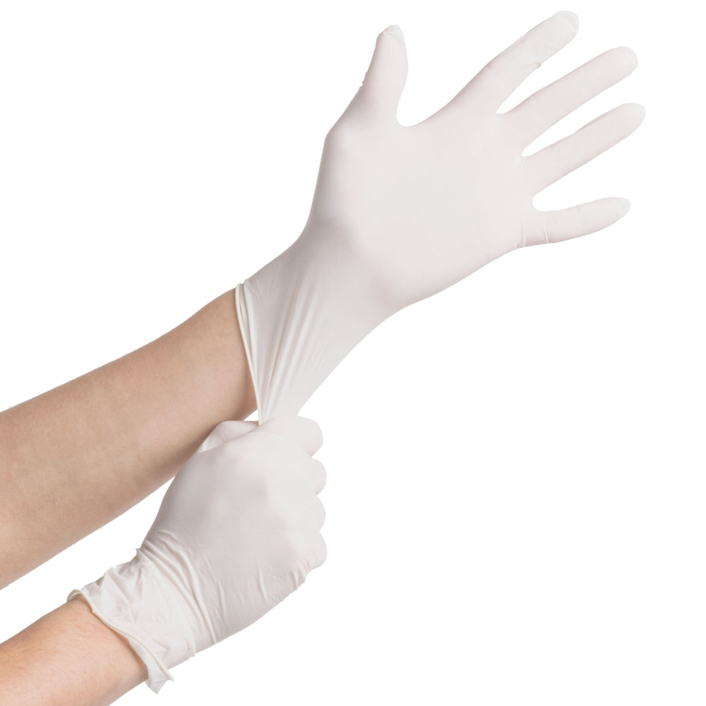 Cambio de guantes durante el aumento de mamas