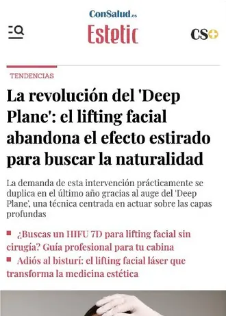 Estetic (ConSalud): «La revolución del Deep Plane: el lifting facial abandona el efecto estirado para buscar la naturalidad», con el Dr. Gustavo Sordo