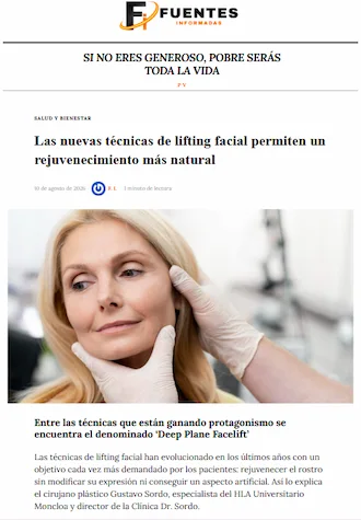 Logo de Fuentes Informadas — medio que ha mencionado al Dr. Gustavo Sordo