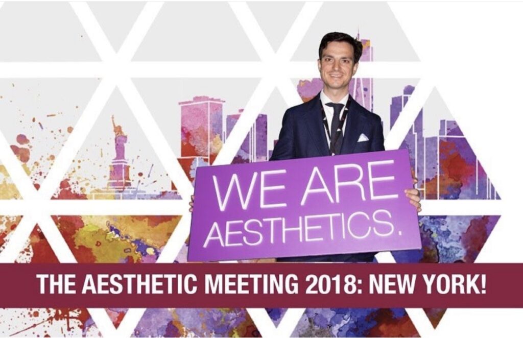 Dr. Gustavo Sordo auf dem Aesthetic Meeting 2018 der ASAPS in New York